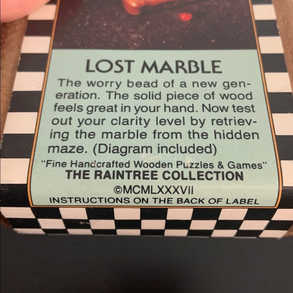Lost Marble Puzzle Box - Picture 3 of 4